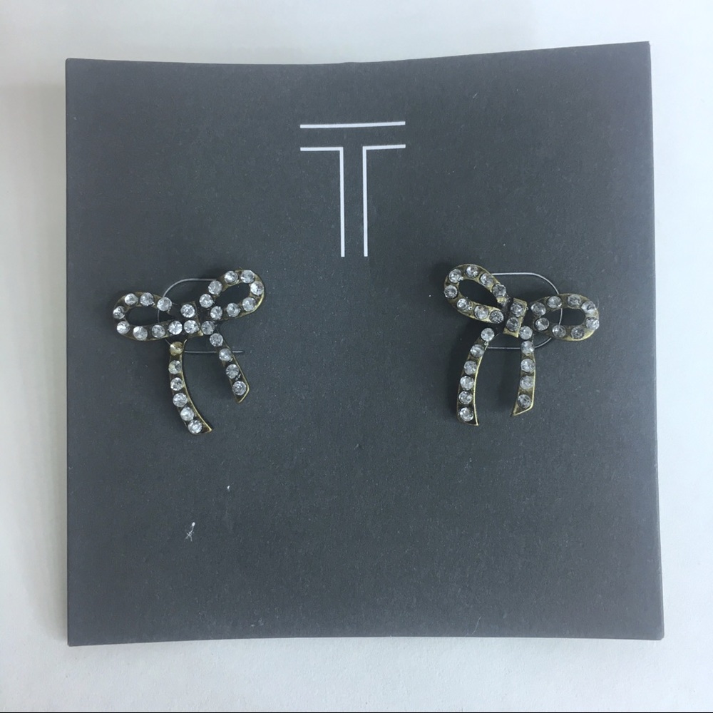 NWOT Tinely Road Bow Earrings